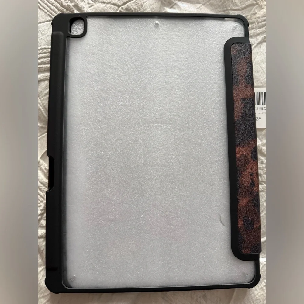 NWT Tortoise Shell iPad Case Protective Case with Pencil Holder
